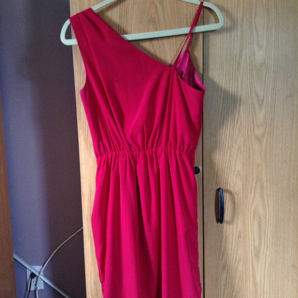 Express Red Dress - Picture 4 of 7